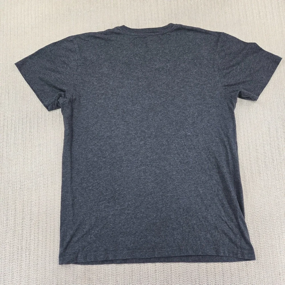 Miami Hurricanes Shirt Mens Large Gray Short Sleeve ACC Football Graphic Tee